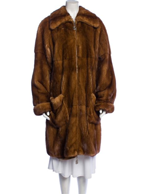 fendi mink coat fur cup charm|Fendi Vintage Mink Fur Coat .